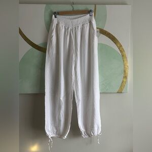 Old Navy Tall Linen-Blend Harem Pants